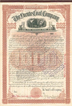 Fuente Coal Co. - $1,000 Bond